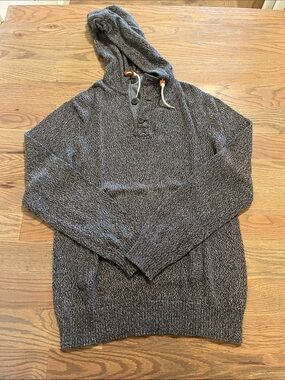 H&M men’s marled hoodie size L EUC